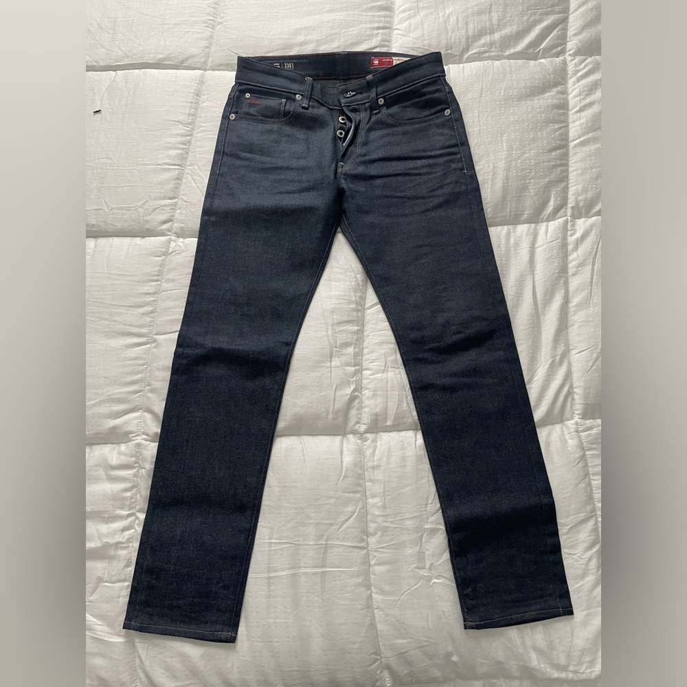 G-Star Raw Slim Selvage Denim